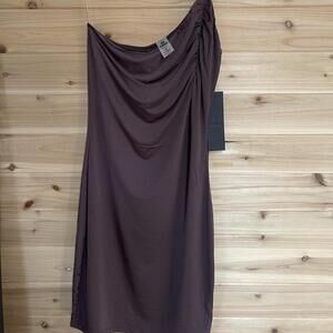 Mini Purple Mono B Dress